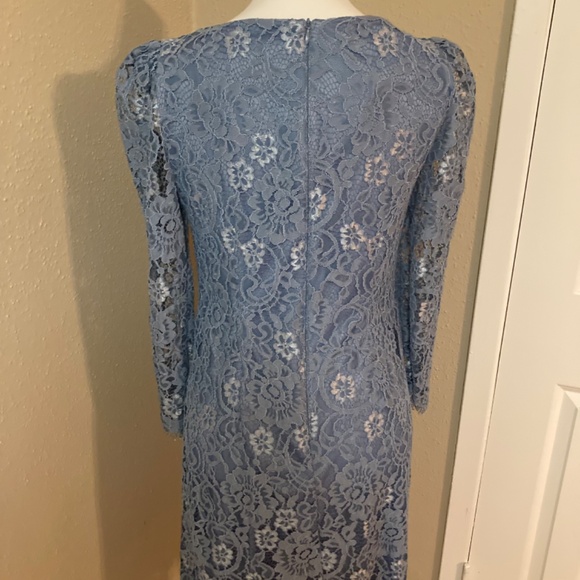 Jessica Howard Blue Lace Dress - Picture 4 of 6
